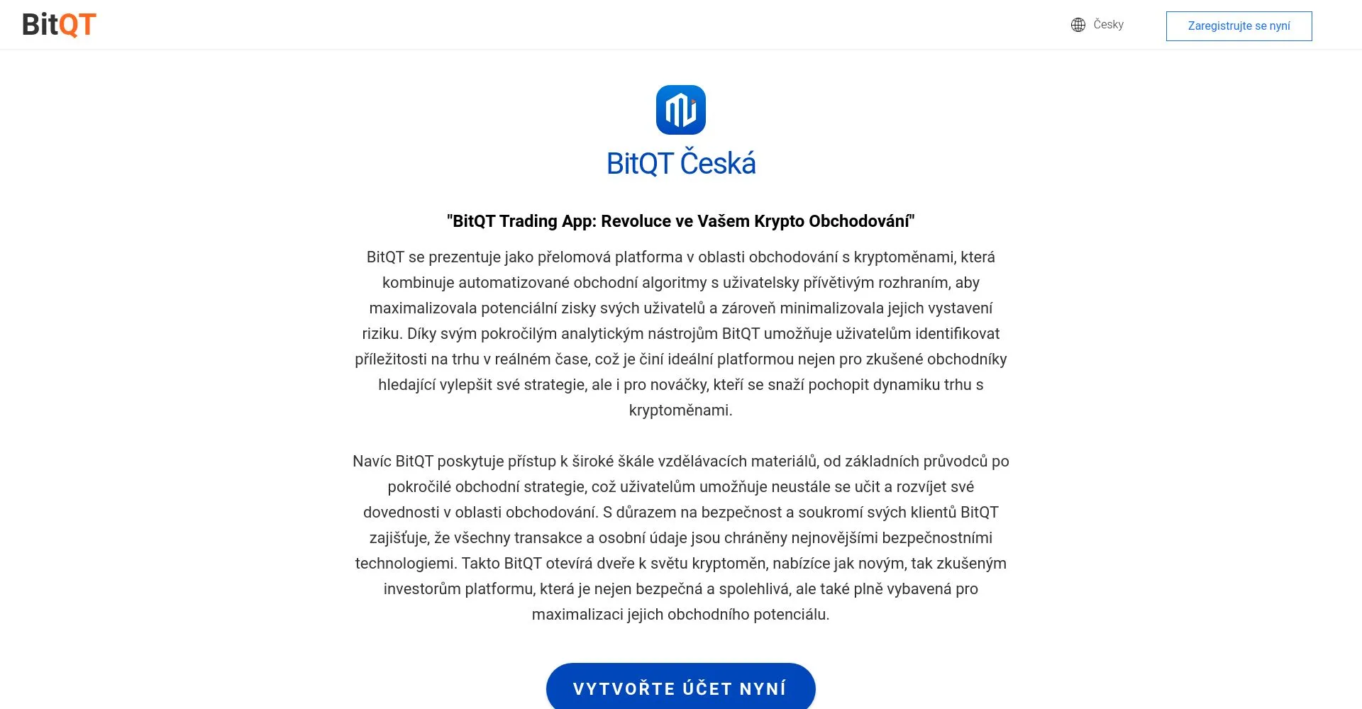 Bitqt recenze: Je to podvod nebo legitimní platforma?