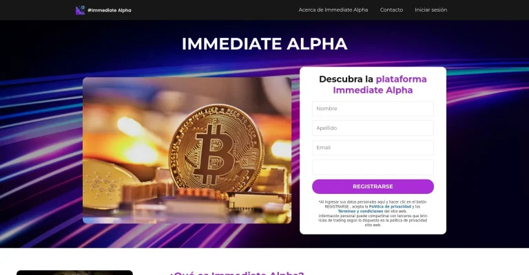 Immediate Alpha recenze: Je to podvod nebo legitimní platforma?