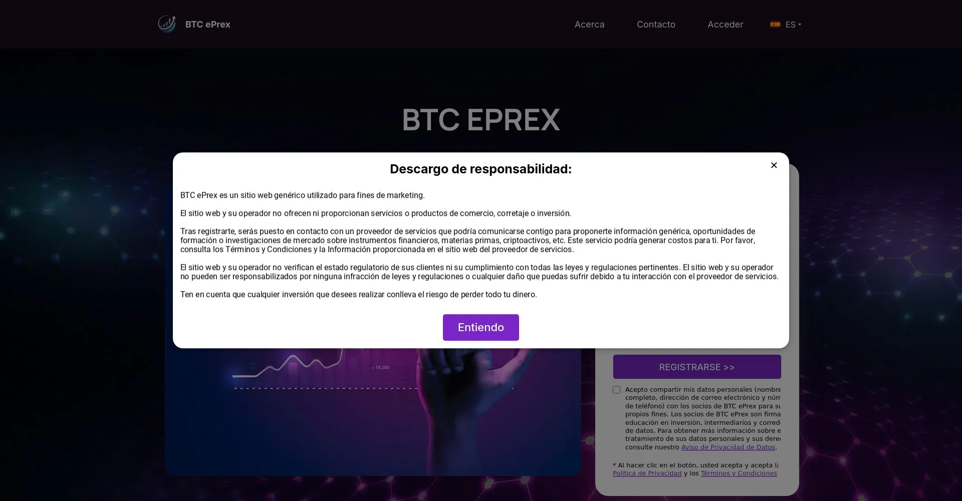 Btc Eprex Opiniones: ¿es una estafa o es seguro y fiable?