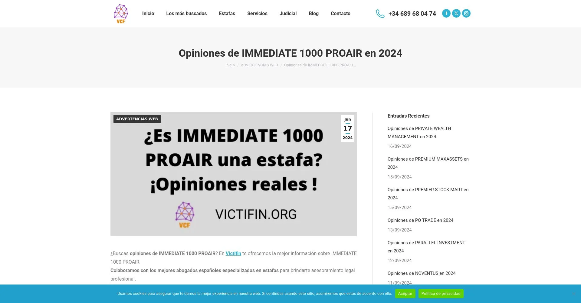 Immediate 1000 Proair Opiniones: ¿es una estafa o es seguro y fiable?