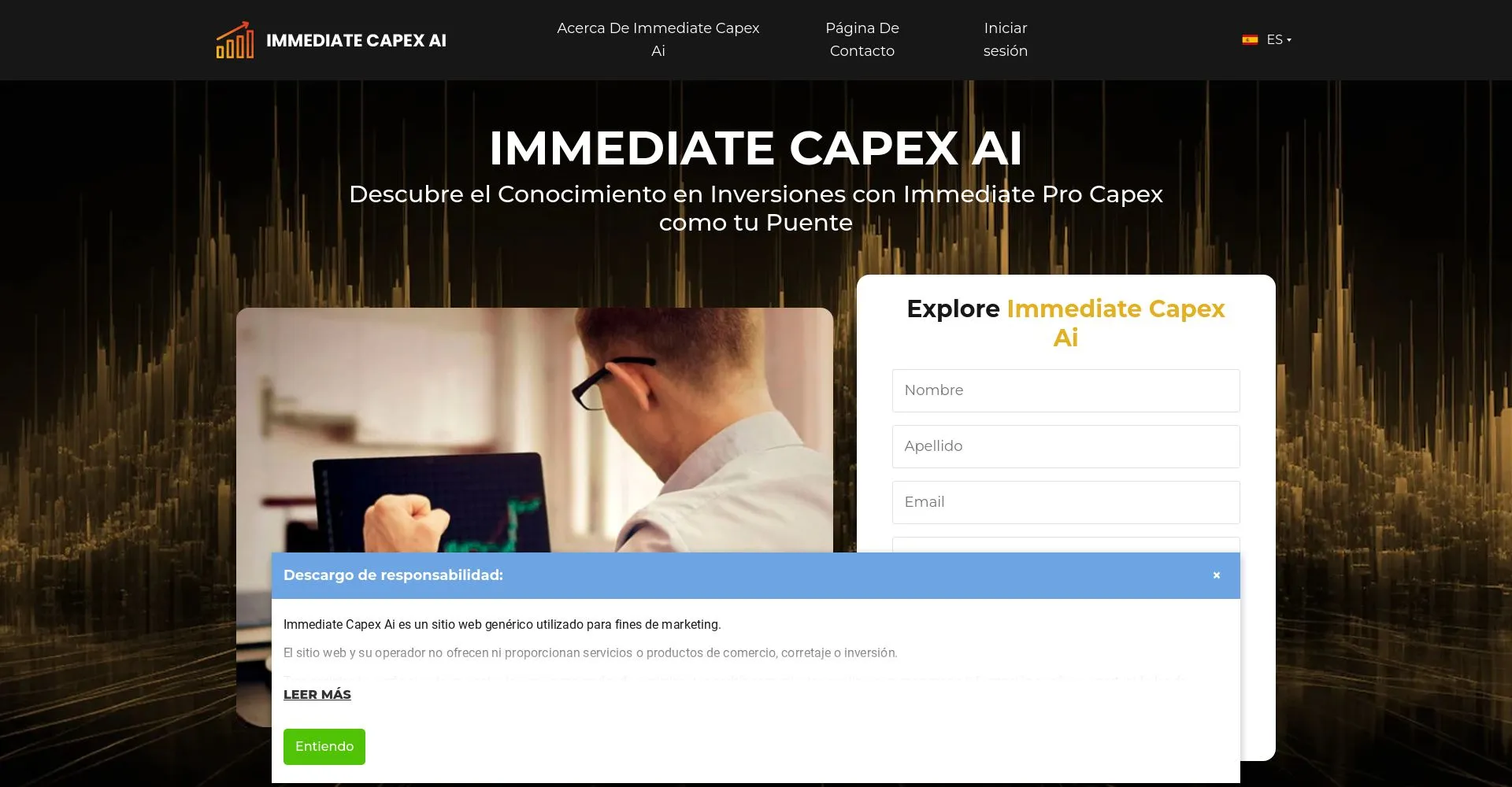 Immediate Ai Capex  Opiniones: ¿es una estafa o es seguro y fiable?