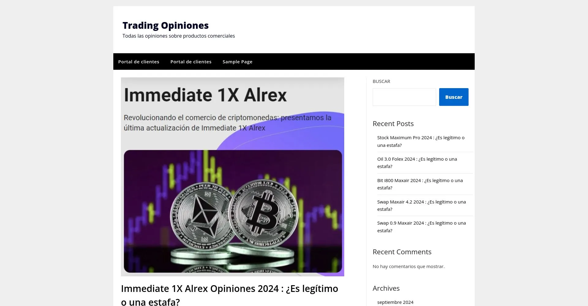 Immediate Alrex 1X Opiniones: ¿es una estafa o es seguro y fiable?