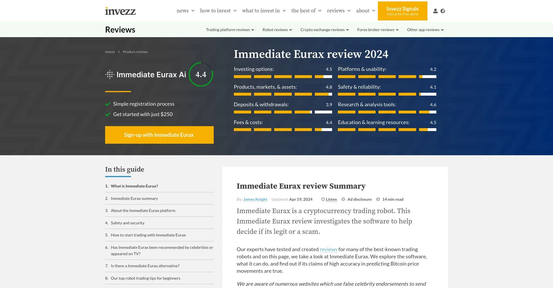 Immediate Eurax Ai Opiniones: ¿es una estafa o es seguro y fiable?