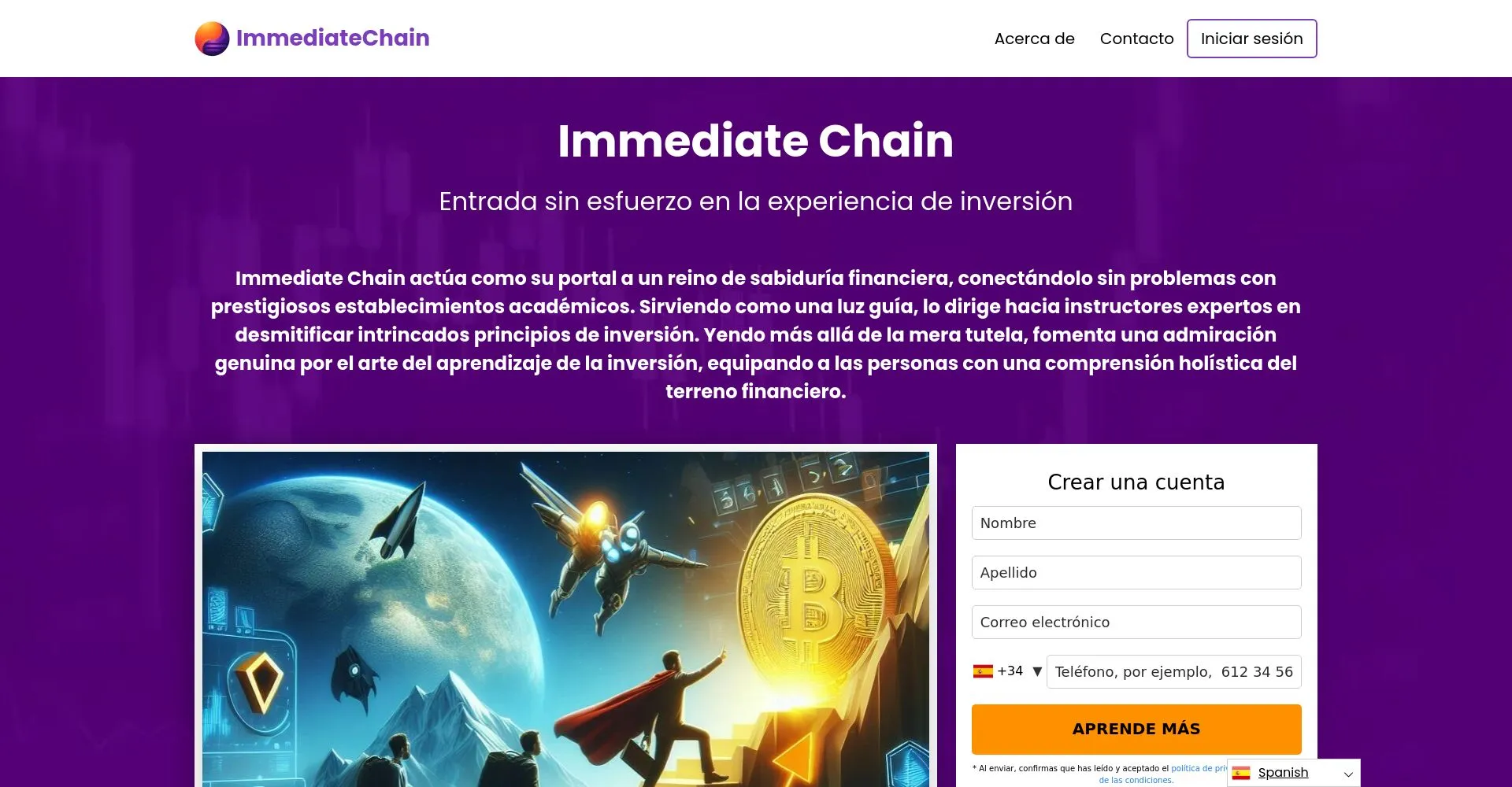 Immediate Chain Opiniones España: ¿es una estafa o es seguro y fiable?