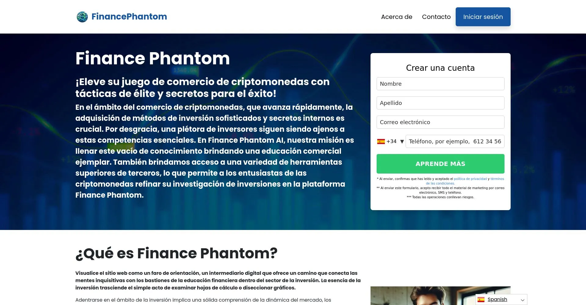 Finance Phantom Opiniones España: ¿es una estafa o es seguro y fiable?