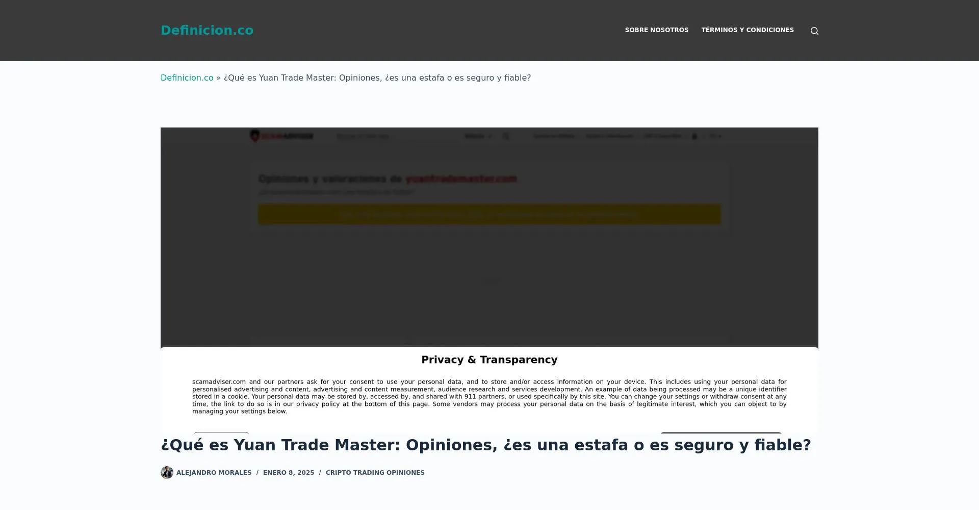 Yuan Trade Master Opiniones España: ¿es una estafa o es seguro y fiable?