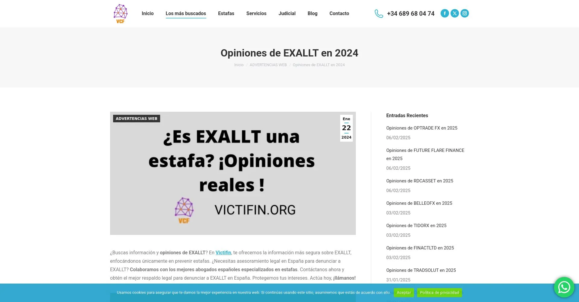 Exallt Opiniones España: ¿es una estafa o es seguro y fiable?