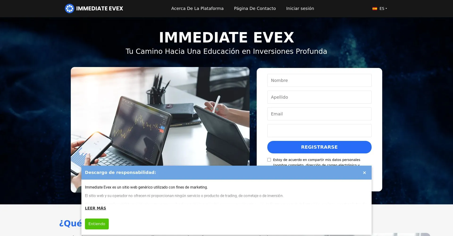 Immediate Evex Recensioni: è una truffa o è legale?