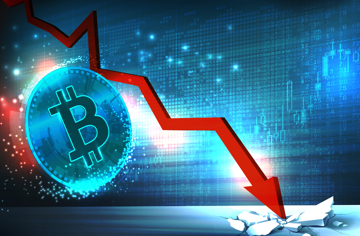 crypto markets down